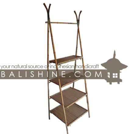 Balishine: Your natural source of indonesian handicraft presents in its The shop accessories collection the Display:319GAC4983:This folding display is produced in Bali, made from bambou.  natural, green, red, black or chocolate color