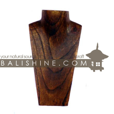 Balishine: Your natural source of indonesian handicraft presents in its The shop accessories collection the Necklaces Holder:39PLA2314:This necklaces holder is produced in Bali made from Jempinis wood.  The colors available are Black, Brown, Dark Brown or Red.