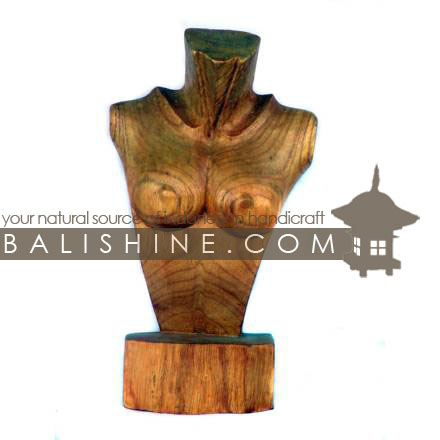 Balishine: Your natural source of indonesian handicraft presents in its The shop accessories collection the Necklaces Holder:39PLA2327:This necklaces holder is produced in Bali made from Jempinis wood.  The colors available are Black, Brown, Dark Brown or Red.