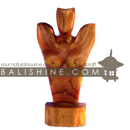 Balishine: Your natural source of indonesian handicraft presents in its The shop accessories collection the Necklaces Holder:39PLA2364:This necklaces holder is produced in Bali made from Jempinis wood.  The colors available are Black, Brown, Dark Brown or Red.