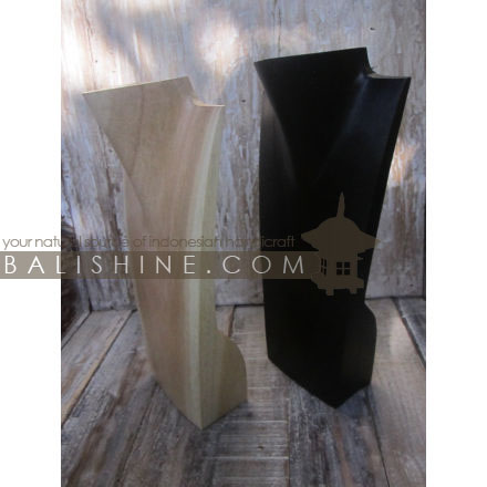 Balishine: Your natural source of indonesian handicraft presents in its The shop accessories collection the Necklaces Holder:39ULC6843:This necklaces holder is produced in Bali made from Jempinis wood.  The colors available are dark brown, black, lime, natural or white wash.