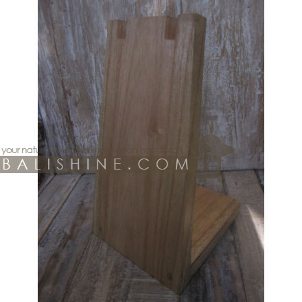 Balishine: Your natural source of indonesian handicraft presents in its The shop accessories collection the Necklaces Holder:39ULC6846:This necklaces holder is produced in Bali made from Jempinis wood.  Same as picture