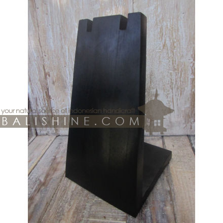 Balishine: Your natural source of indonesian handicraft presents in its The shop accessories collection the Necklaces Holder:39ULC6847:This necklaces holder is produced in Bali made from Jempinis wood.  Same as picture