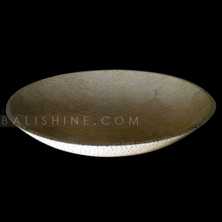 Balishine: Your natural source of indonesian handicraft presents in its Tableware collection the Bowl:624KAL5444:This bowl is produced in Bali made from resin and coconut wood.  Same as picture