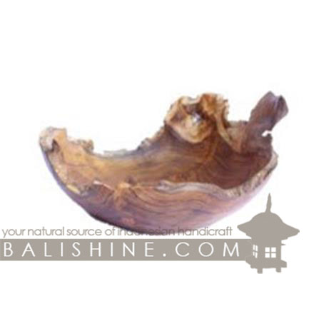 Balishine: Your natural source of indonesian handicraft presents in its Tableware collection the Bowl:624WAS7134:This bowl is produced in Bali made from natural old teak wood with coconut oil finishing.  