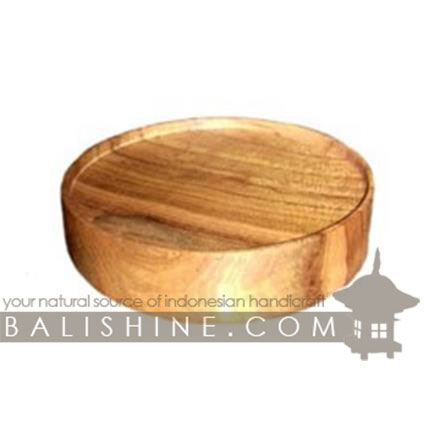 Balishine: Your natural source of indonesian handicraft presents in its Tableware collection the Coaster:631WAS7264:This coaster is produced in Bali made from natural old teak wood with coconut oil finishing.  