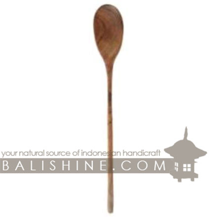 Balishine: Your natural source of indonesian handicraft presents in its Tableware collection the Spoon:632WAS7071:This spoon is produced in Bali made from natural old teak wood with coconut oil finishing.  