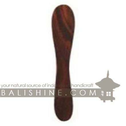 Balishine: Your natural source of indonesian handicraft presents in its Tableware collection the Spoon:632WAS7237:This spoon is produced in Bali made from natural old teak wood with coconut oil finishing.  