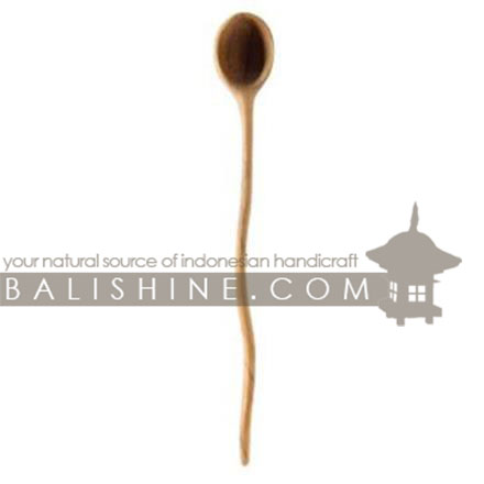 Balishine: Your natural source of indonesian handicraft presents in its Tableware collection the Spoon:632WAS7244:This spoon is produced in Bali made from natural old teak wood with coconut oil finishing.  