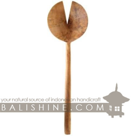 Balishine: Your natural source of indonesian handicraft presents in its Tableware collection the Spoon:632WAS7247:This spoon is produced in Bali made from natural old teak wood with coconut oil finishing.  