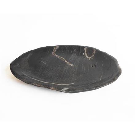 Balishine: Your natural source of indonesian handicraft presents in its Tableware collection the Petrified Wood Plate Small Size:634DF8515:This plate is made from petrified wood.  