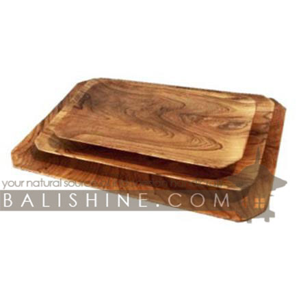 Balishine: Your natural source of indonesian handicraft presents in its Tableware collection the Platter:634WAS7152:This platter is produced in Bali made from natural old teak wood with coconut oil finishing.  