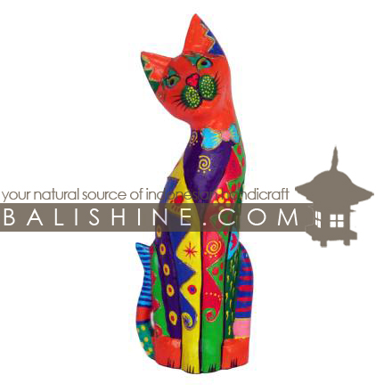 Balishine: Your natural source of indonesian handicraft presents in its Various collection the Funny Handicraft:415KAG7688:This handicraft is produced in Bali made from albesia wood.  Full color