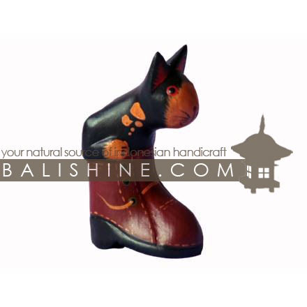 Balishine: Your natural source of indonesian handicraft presents in its Various collection the Funny Handicraft:415TOS7663:This handicraft is produced in Bali made from albesia wood.  Full color