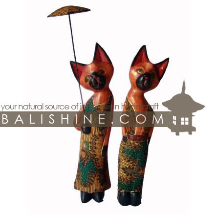 Balishine: Your natural source of indonesian handicraft presents in its Various collection the Funny Handicraft:415TOS7670:This handicraft is produced in Bali made from albesia wood.  Full color
