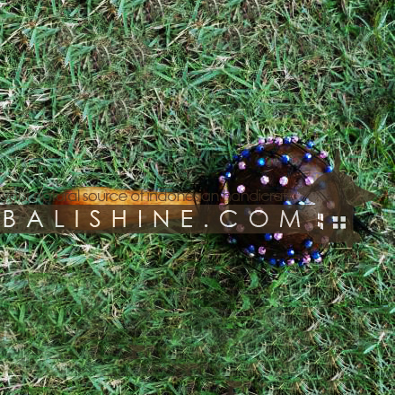 Balishine: Your natural source of indonesian handicraft presents in its Various collection the Natural Maracas:412CIK603525:This maracas is a handicraft of Bali made from wood and coconut with plastic pearls.  